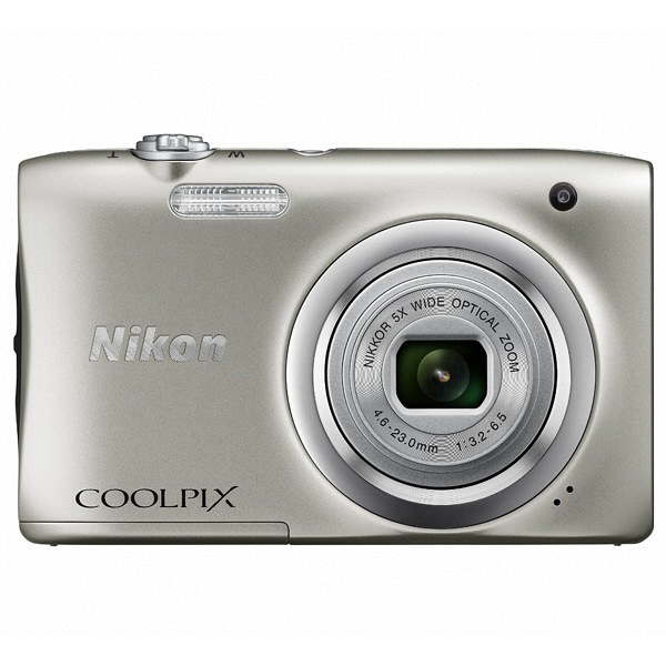 【ASKUL】ニコン コンパクトデジタルカメラ「COOLPIX」A100シルバー COOLPIX A100 SL 通販 - アスクル（法人向け）