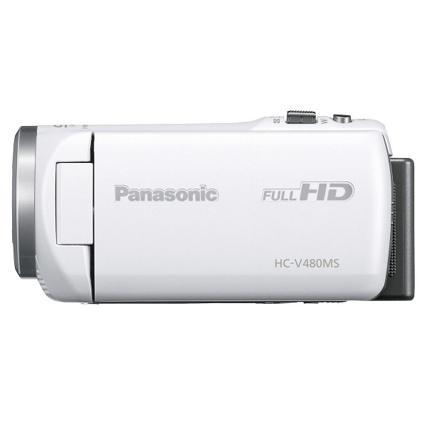 【ASKUL】パナソニック デジタルハイビジョンビデオカメラ HC-V480MS-W 通販 - アスクル（法人向け）