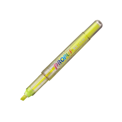【ASKUL】三菱鉛筆(uni) 蛍光ペン プロパス・カートリッジ 本体 黄色 PUS155.2 通販 - アスクル（法人向け）