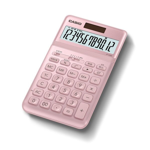 【ASKUL】カシオ計算機 スタイリッシュ電卓ジャストサイズ（ピンク） JF-S200-PK-N 通販 - アスクル（公式）