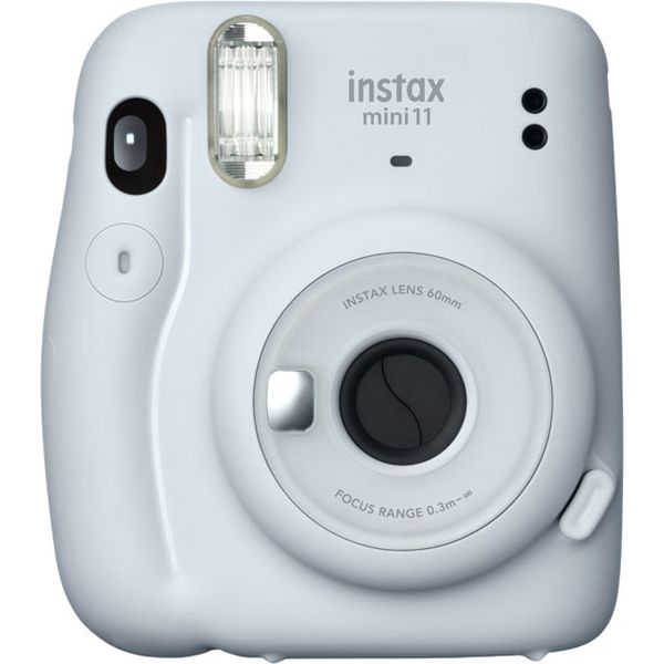 カメラ フィルムカメラ 富士フイルム チェキ instax mini11 アイスホワイト＋専用ケース INS MINI 11 WHITE+CASE 1セット（直送品）