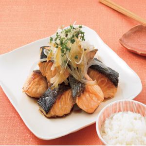 【ほめられレシピ】鮭のこんがり焼き　変わり土佐酢