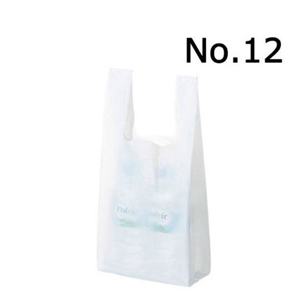 アスクル】国産レジ袋 乳白 12号 1袋（100枚入） 福助工業 オリジナル 通販 ASKUL（公式）