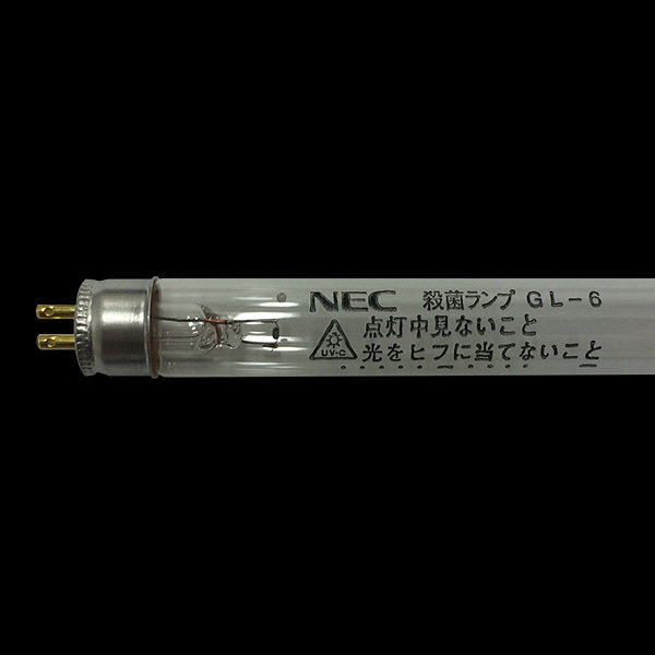 NEC 殺菌ランプ 6W GL6 25本入（取寄品）