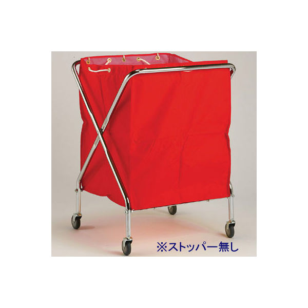 ＜LOHACO＞ テラモト BMダストカー（大）袋セット 赤 DSー900-101-2 （直送品）