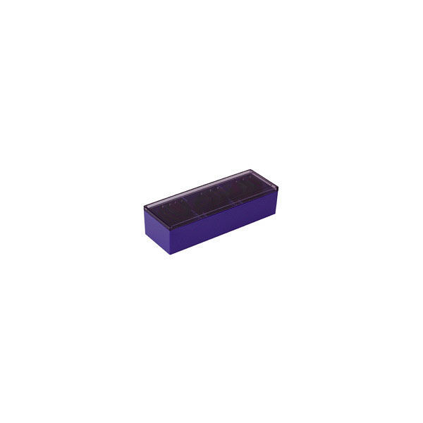 キングジム　名刺整理箱　1セット（3個：1個×3）　75　（直送品）