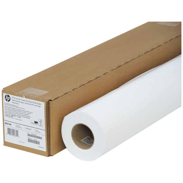 HP（ヒューレット・パッカード） ロール紙 大判用紙 スタンダード速乾性光沢フォト用紙 24インチ 610mm×30m