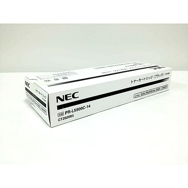アスクル】 NEC 純正トナー PR-L5900C-14 ブラック 1個（取寄品） 通販
