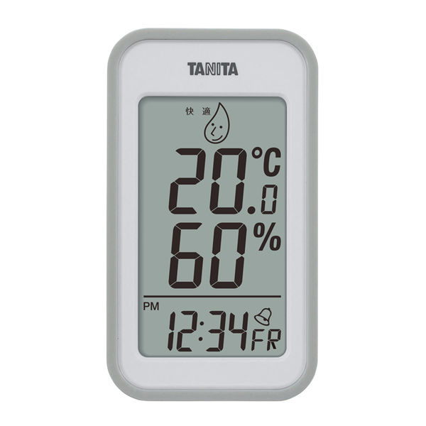 アスクル】 タニタ デジタル温湿度計 グレー TT559GY 通販 - ASKUL（公式）