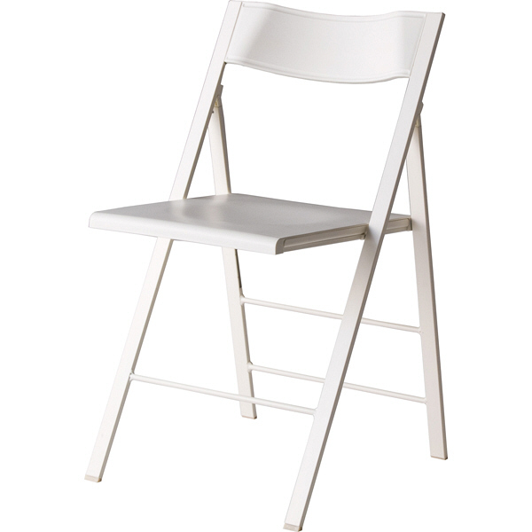 アスクル】arrmet（アーメット） 折りたたみ椅子 Pocket（ポケットチェア) ホワイト 2脚セット （取寄品） 通販 ASKUL（公式）