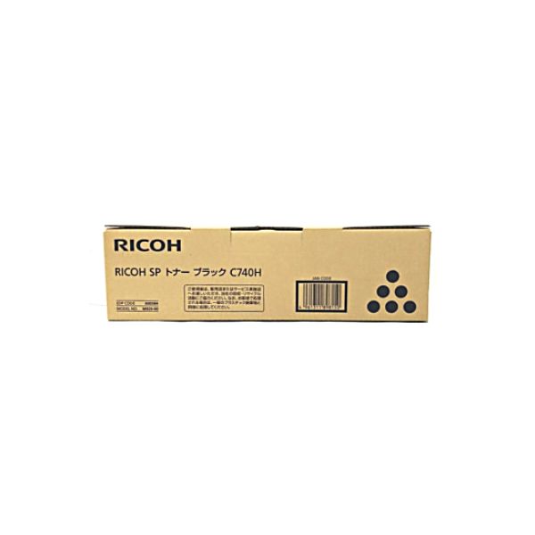 PC/タブレット PC周辺機器 リコー（RICOH） 純正トナー RICOH SP C740H ブラック 大容量 600584 1個