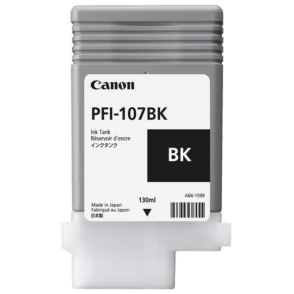 キヤノン（Canon） 純正インク PFI-107BK ブラック 6705B001 1個