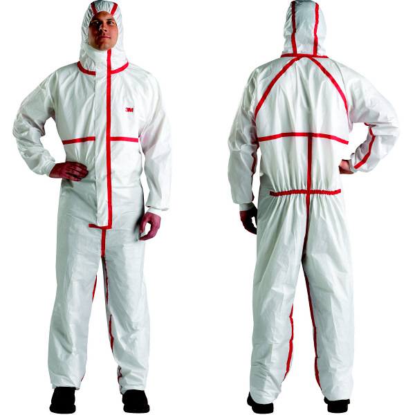 【防護服】 スリーエム ジャパン 3M 化学防護服 4565 (XLサイズ）ホワイト 1セット（10着）