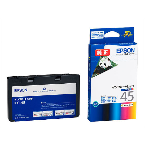 アスクル】エプソン（EPSON） 純正インク ICCL45 4色一体型 通販 