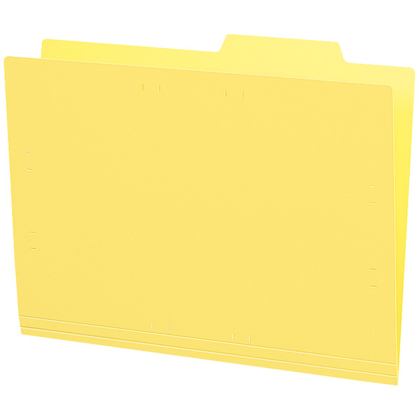 コクヨ 個別フォルダーPP製 A4 黄色 1袋（5冊入） A4-IFH-Y - アスクル