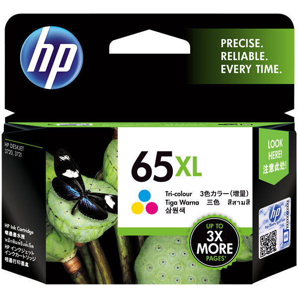 アスクル】 HP（ヒューレット・パッカード） 純正インク HP65XL 3色 ...