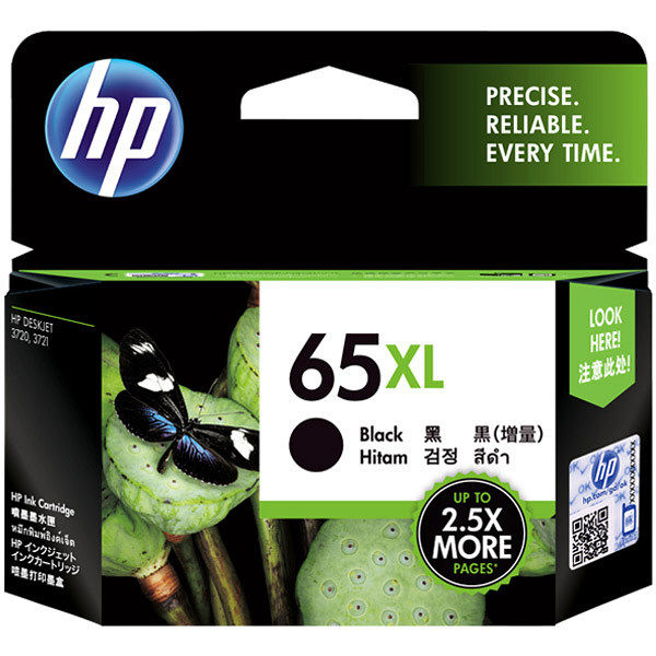 HP（ヒューレット・パッカード） 純正インク HP65XL 黒（増量