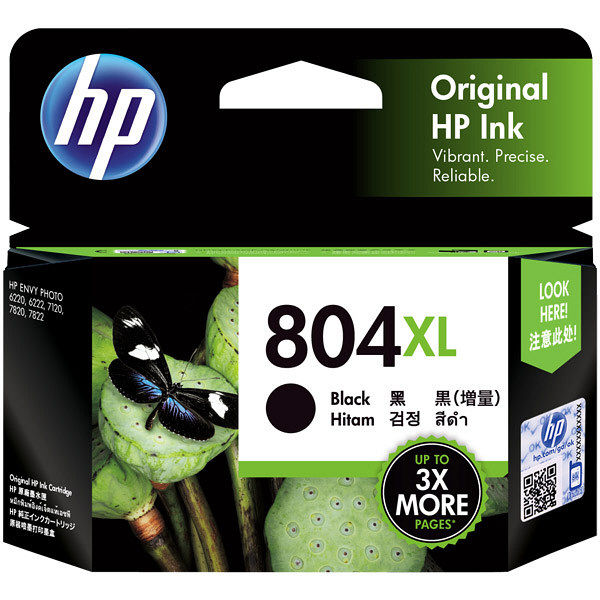 HP（ヒューレット・パッカード） 純正インク HP804XL 黒（増量） T6N12AA 1個