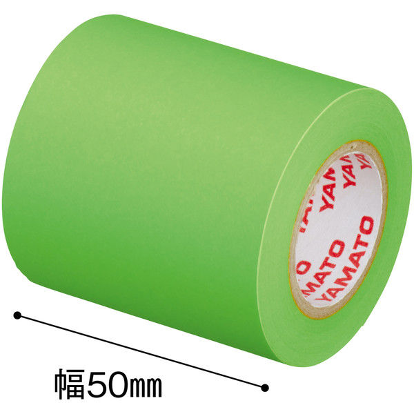 ヤマト メモックロールテープ 蛍光カラー スペア ライム RK-50H-LI 1巻