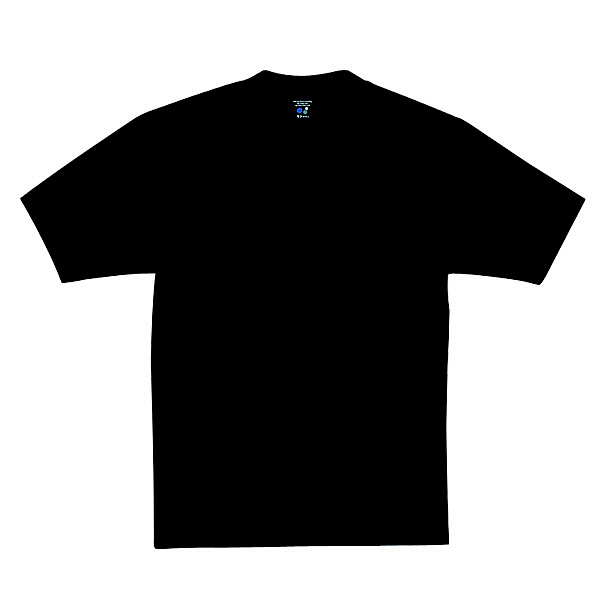 自重堂 半袖Tシャツ 男女兼用 ブラック EL 最新入荷 47624 取寄品 倉