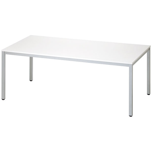 アスクル】【組立設置込】アール・エフ・ヤマカワ ミーティングテーブル ホワイト 幅1800×奥行900×高さ700mm 1台 通販  ASKUL（公式）
