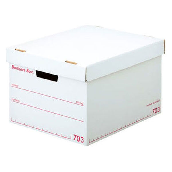 アスクル】フェローズ バンカーズボックス 703sボックス A4ファイル用 赤 1006301 1箱（3枚入） 通販 ASKUL（公式）