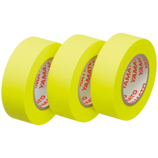 アスクル】ヤマト メモックロールテープ 蛍光カラー15MM スペア レモン RK-15H-LE 1セット（9巻:3巻入×3パック） 通販  ASKUL（公式）