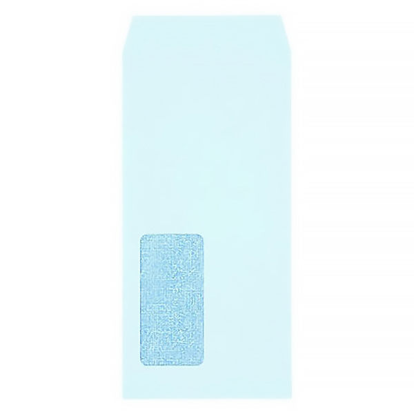 アスクル】 今村紙工 透けない窓付き封筒 長3 ブルー MD-04 200枚（100枚×2袋） 通販 - ASKUL（公式）