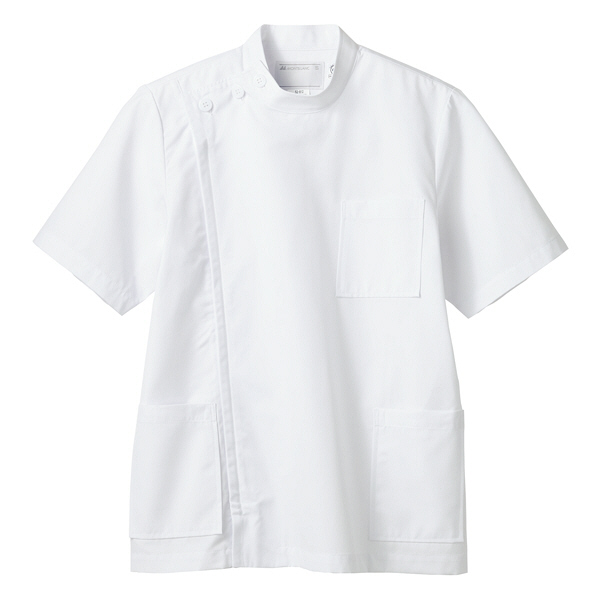 アスクル】住商モンブラン ケーシー（メンズ・半袖） 医務衣 医療白衣 白 LL 52-812（直送品） 通販 ASKUL（公式）