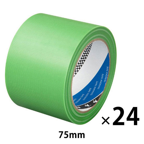 ランキング第1位 緑十字 ガードテープ ラインテープ 緑 100mm幅×100m 屋内用 148132