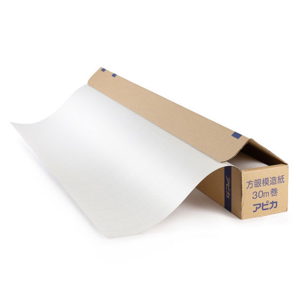 アスクル】 アピカ 方眼入模造紙 ロールタイプ（30m巻） 白 XR30W 通販 - ASKUL（公式）