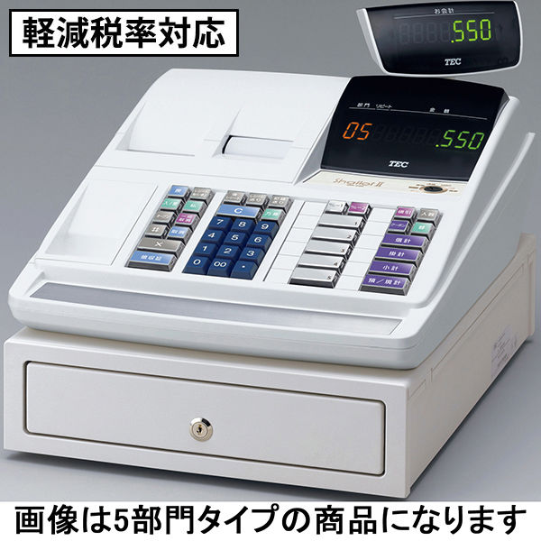【軽減税率対応】東芝テック　電子レジスター　MA-550-15-R　1台