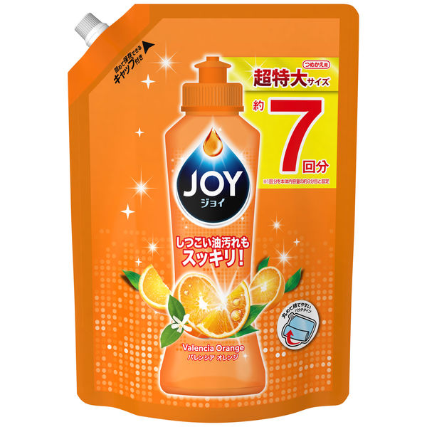 Ｐ＆Ｇジャパン　ジョイコンパクト　食器用洗剤　バレンシアオレンジの香り　超特大　674881