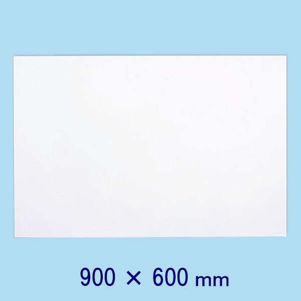 マグエックス 薄型マグネットホワイトボードシート 900×600mm MSHU