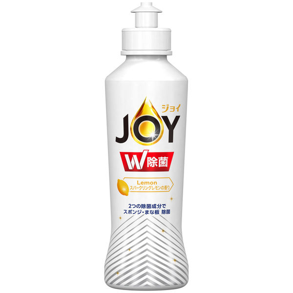 ＜LOHACO＞ 除菌ジョイコンパクト JOY スパークリングレモンの香り 本体 190mL 食器用洗剤 P＆G