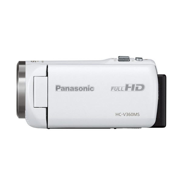 パナソニック デジタルハイビジョンビデオカメラ HC-V360MS-W - アスクル