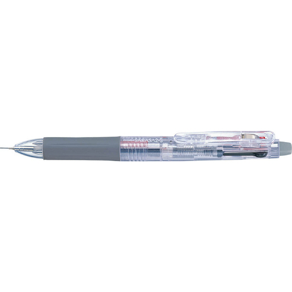 アスクル】 ゼブラ ゲルインク多色多機能ボールペン サラサ2+S 0.5mm 2色+シャープ 透明軸 SJ2-C 2本 （直送品） 通販 -  ASKUL（公式）