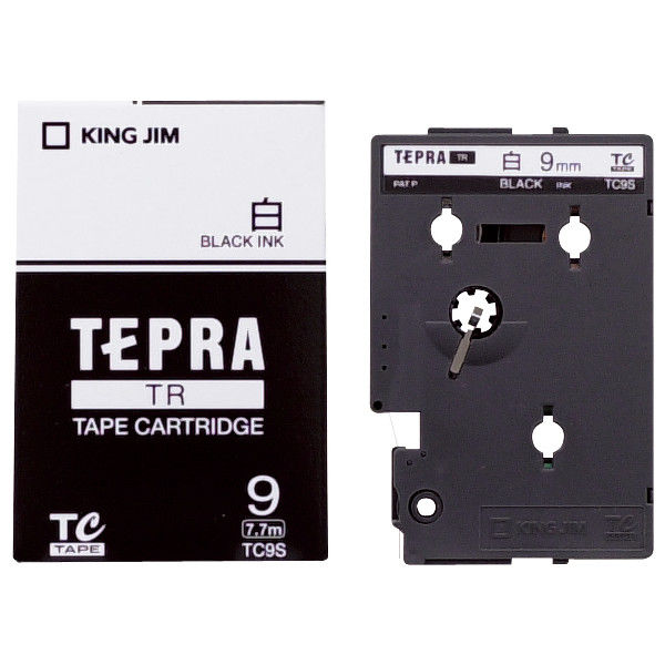 KING JIM テプラハ-フカッタ- RH24 Amp; テープカートリッジ テプラPRO 12mm SS12K 白ラベル1個 シール、ラベル 