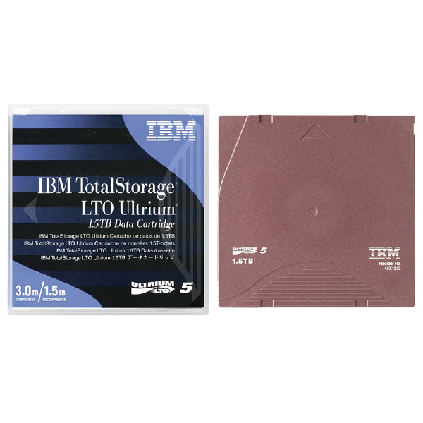 IBM　ULTRIUM5　データカートリッジ　1.5TB/3.0TB　46X1290