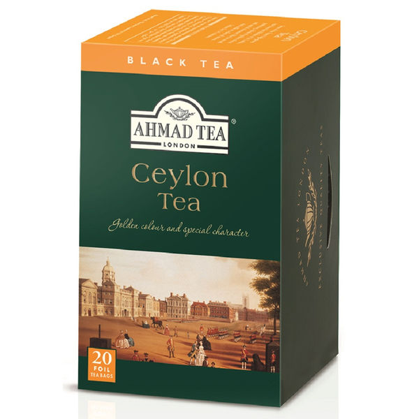 アスクル】 【 紅茶 ティーバッグ 】 AHMAD TEA (アーマッドティー） セイロン 1箱 20袋 ［ 英国ブランド 個包装］ 通販 -  ASKUL（公式）