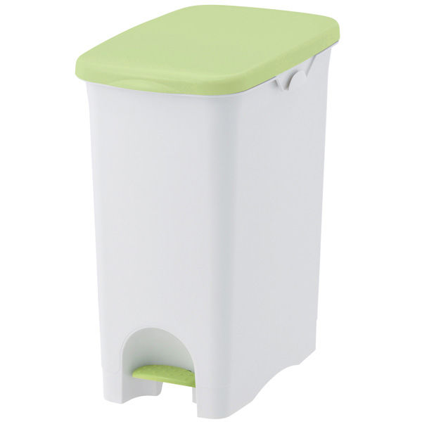 ＜LOHACO＞ リス ペダルペール ニーナカラー 45L ゴミ箱 グリーン 1個