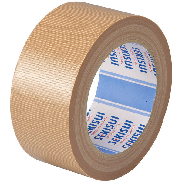TANOSEE 布テープ（カラー） ５０ｍｍ×２５ｍ 黄 １巻 - 梱包、テープ