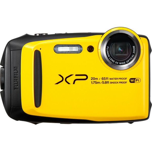 アスクル】富士フイルム 防水デジタルカメラ「FinePix」XP120 イエロー