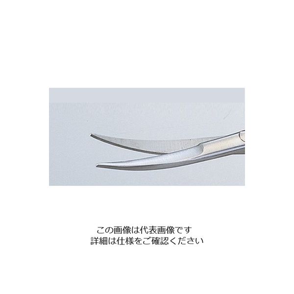ワイ・エム・ティ マイクロ剪刀 105mm 反刀 1本 1-9916-02（直送品）