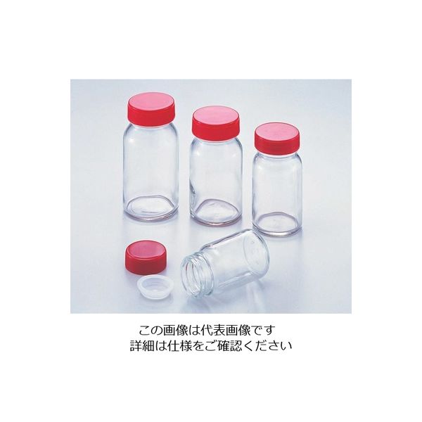 アズワン 規格瓶（広口） 透明 24mL 1個 5-130-02（直送品）