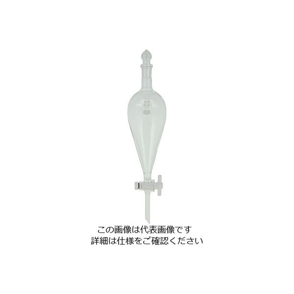 柴田科学 SPC分液スキーブ型ロート PTFEコック付 300mL 031240-300 1個 1-7797-04（直送品）