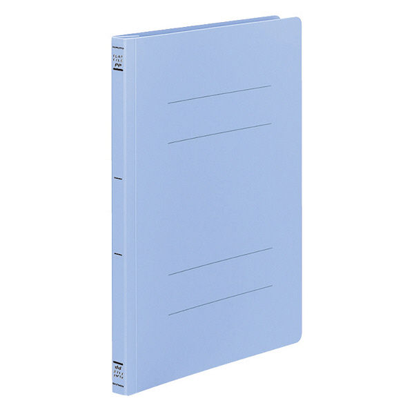 LOHACO - コクヨ フラットファイルPP樹脂製とじ具 A4タテ 背幅20mm 青 1セット（100冊：1冊×100） フーH10B
