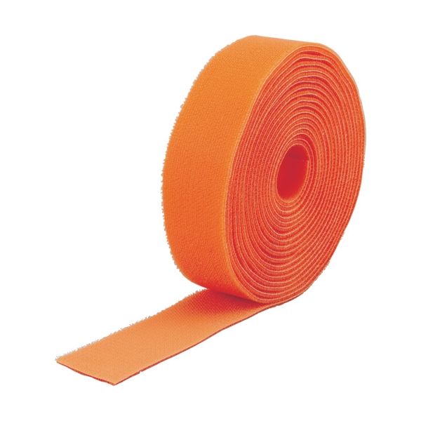 TRUSCO マジックバンド［［R下］］結束テープ両面幅40mm長さ5mオレンジ MKT-4050-OR 361-9699（直送品）