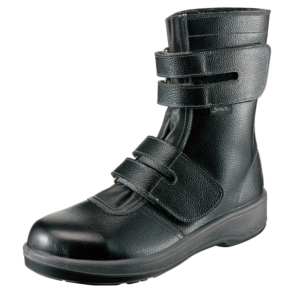 シモン安全靴 作業靴 1700340 半長靴 WS44（黒） - 空調服