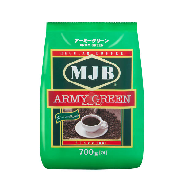 最安値｜MJB アーミーグリーン ミディアムロースト 900g コーヒー粉 の価格比較